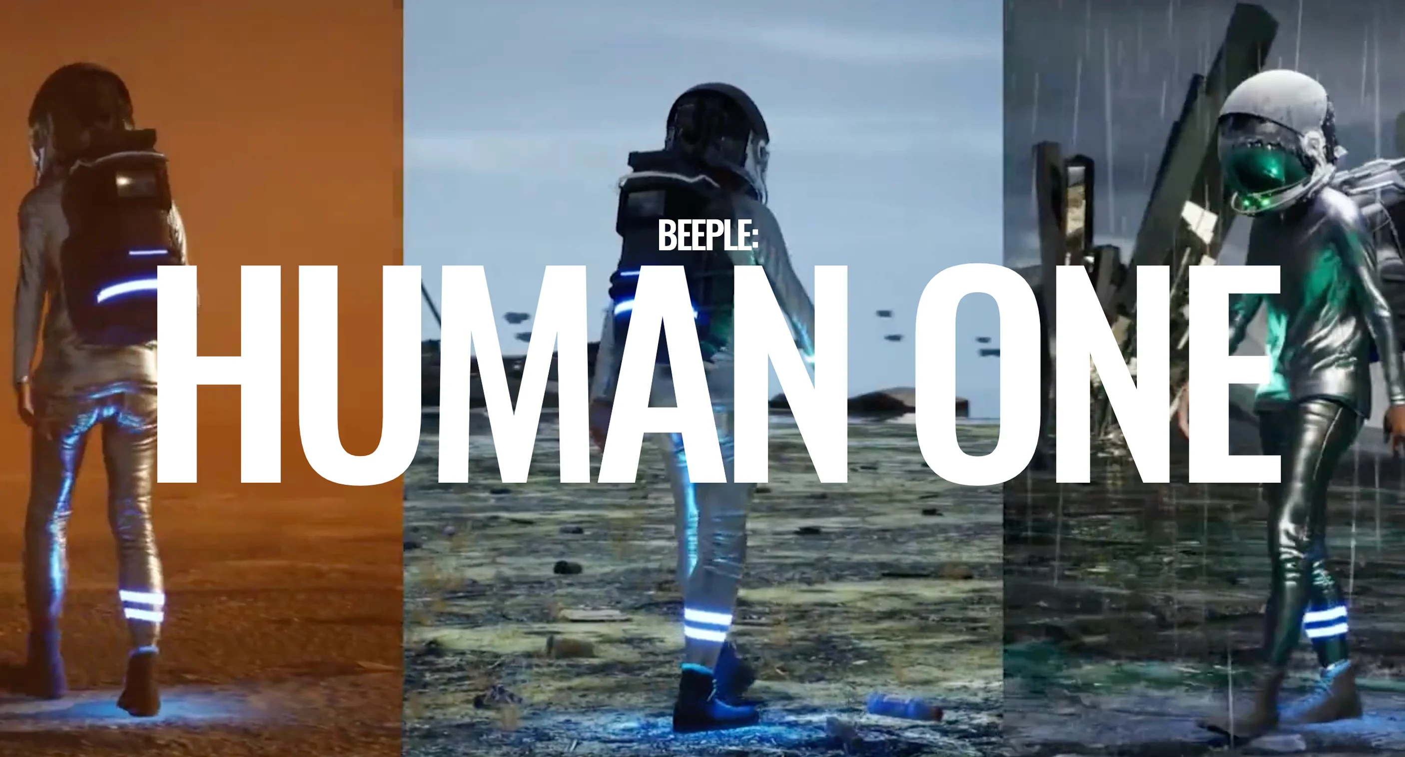 Image of “HUMAN ONE" by Beeple